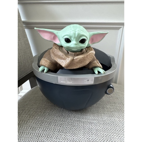 Other - Star Wars The Mandalorian & Grogu Movie Hover Pram Popcorn Bucket AMC IN HAND